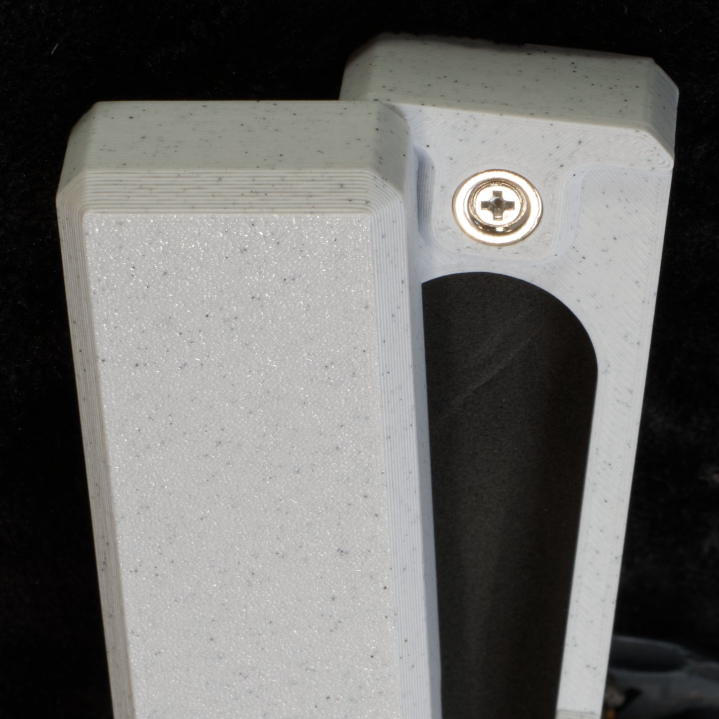 Marble Woven Dice Vault