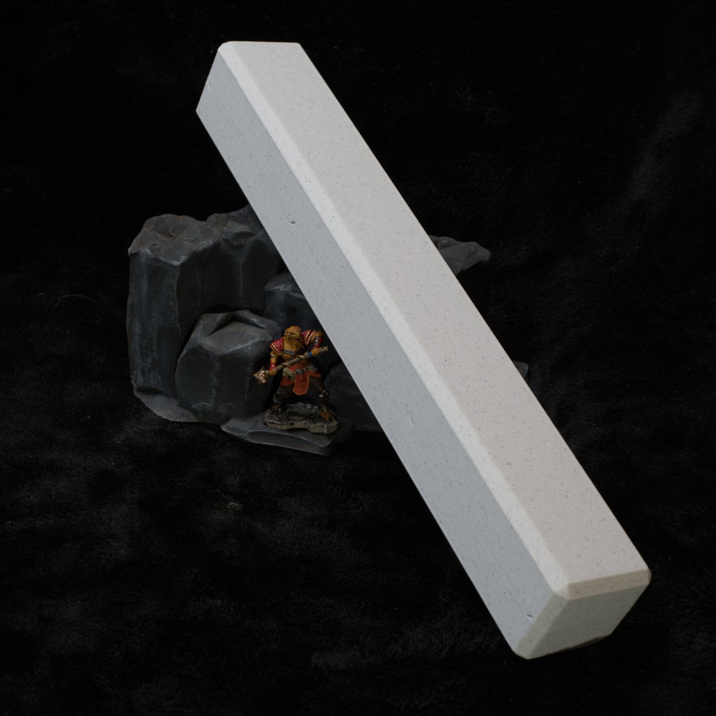 Marble Woven Dice Vault