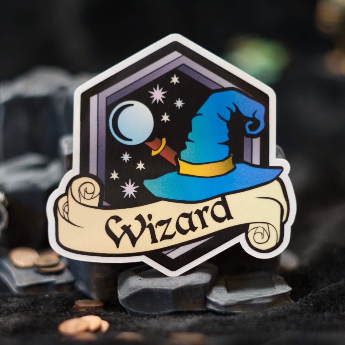 Classic Classes Sticker: Wizard